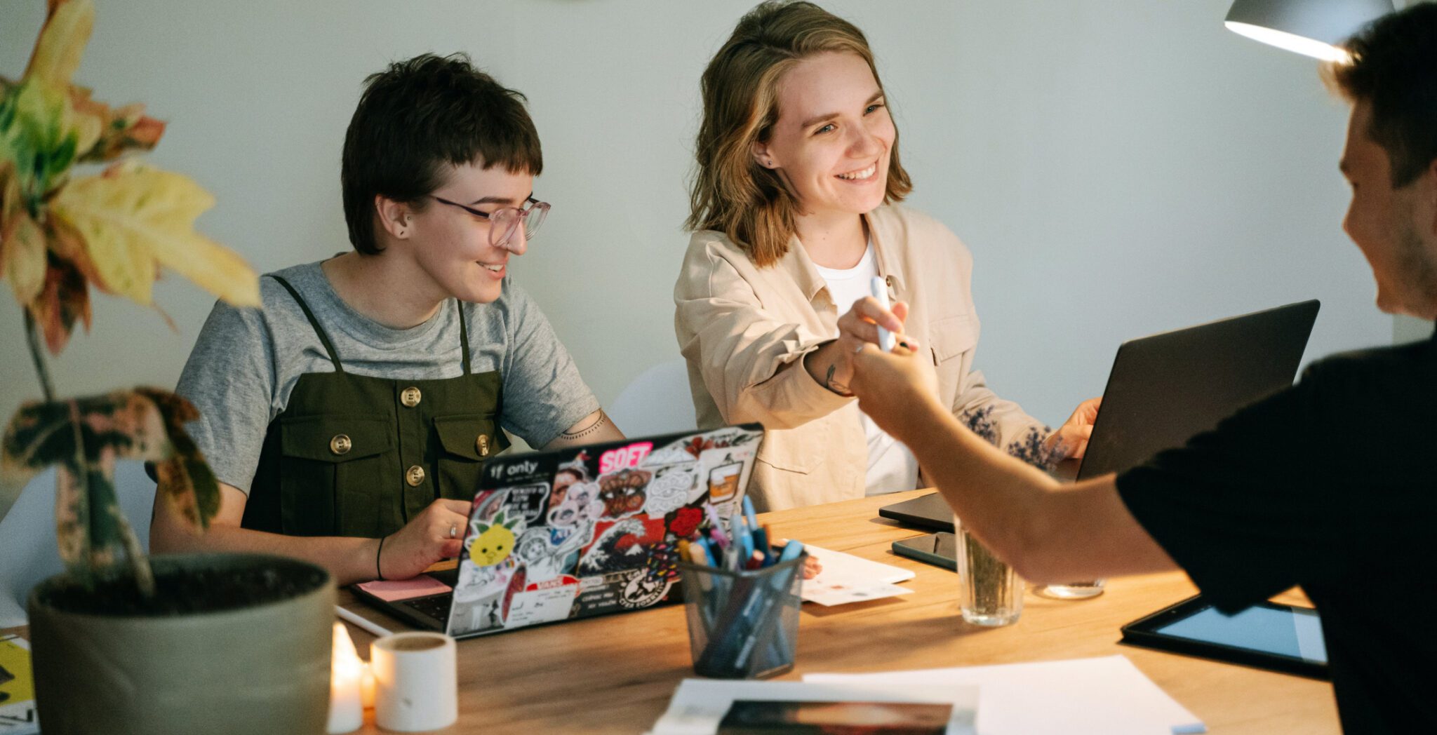 ⎯ Nós somos criativos